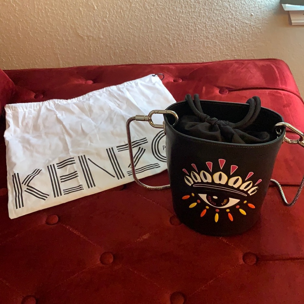 Kenzo bucket bag with signature eye